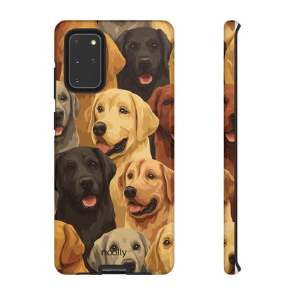 noolly Puppy Parade Labrador Retriever Tough Phone Case