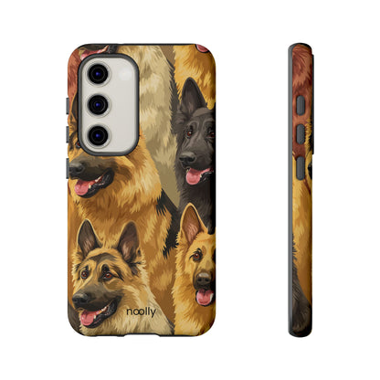 noolly Puppy Parade German Shepherd Tough Phone Case