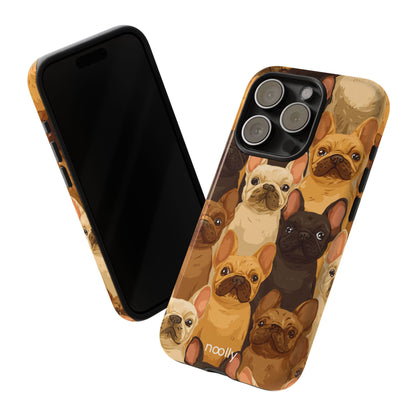 noolly Puppy Parade French Bulldog Tough Phone Case