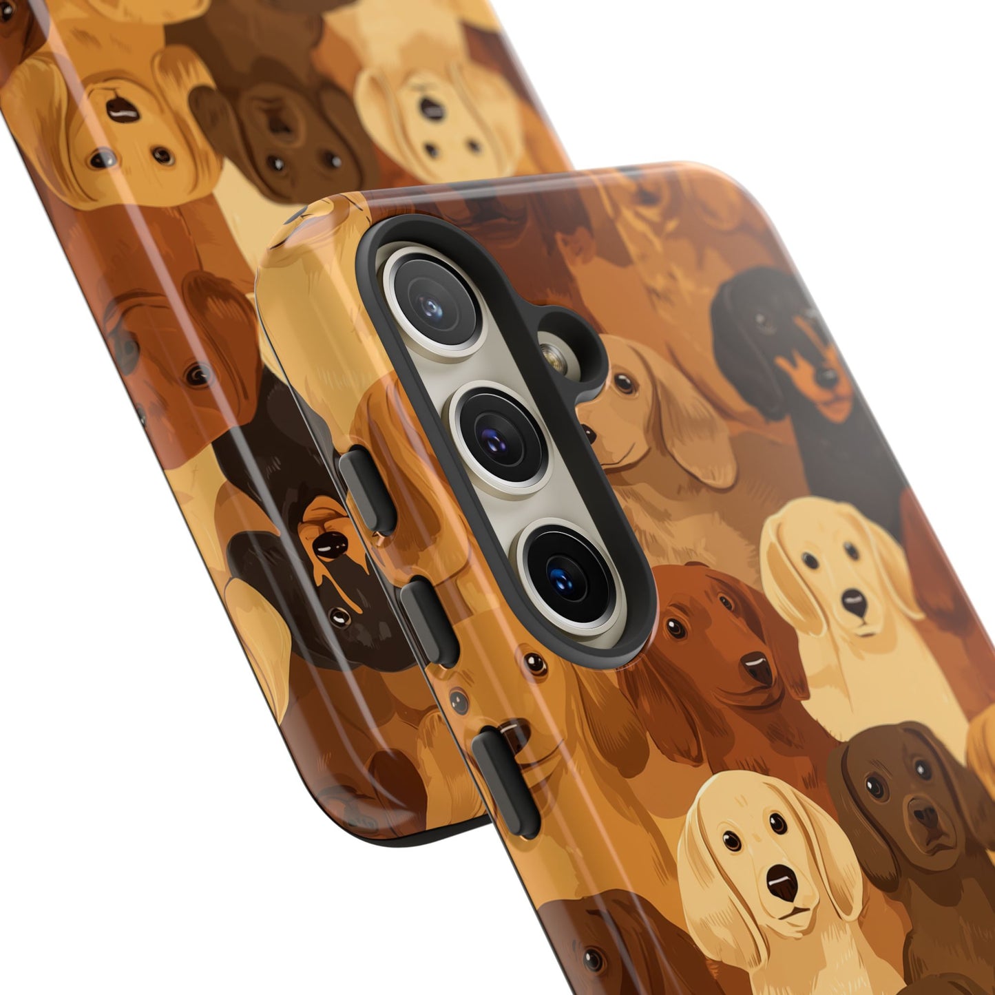 noolly Puppy Parade Dachshund Tough Phone Case