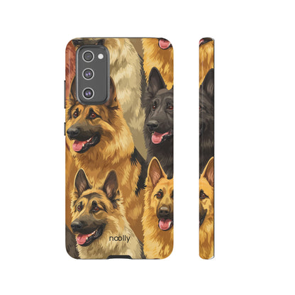 noolly Puppy Parade German Shepherd Tough Phone Case