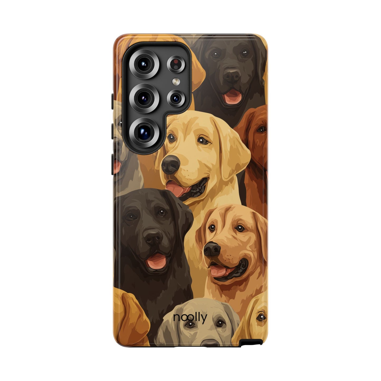 noolly Puppy Parade Labrador Retriever Tough Phone Case
