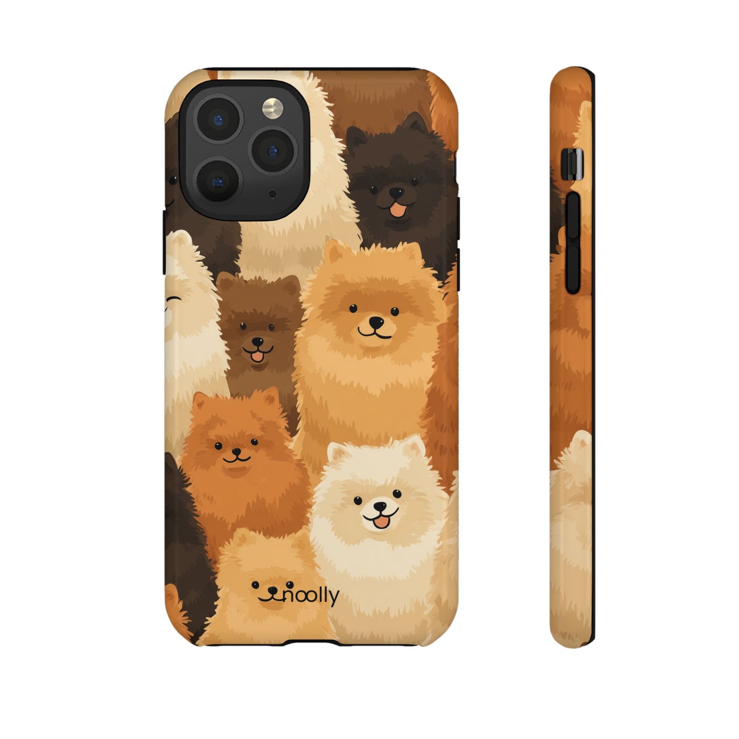 noolly Puppy Parade Pomeranian Tough Phone Case