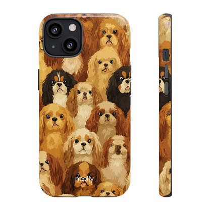 noolly Puppy Parade Cavalier King Charles Spaniel Tough Phone Case