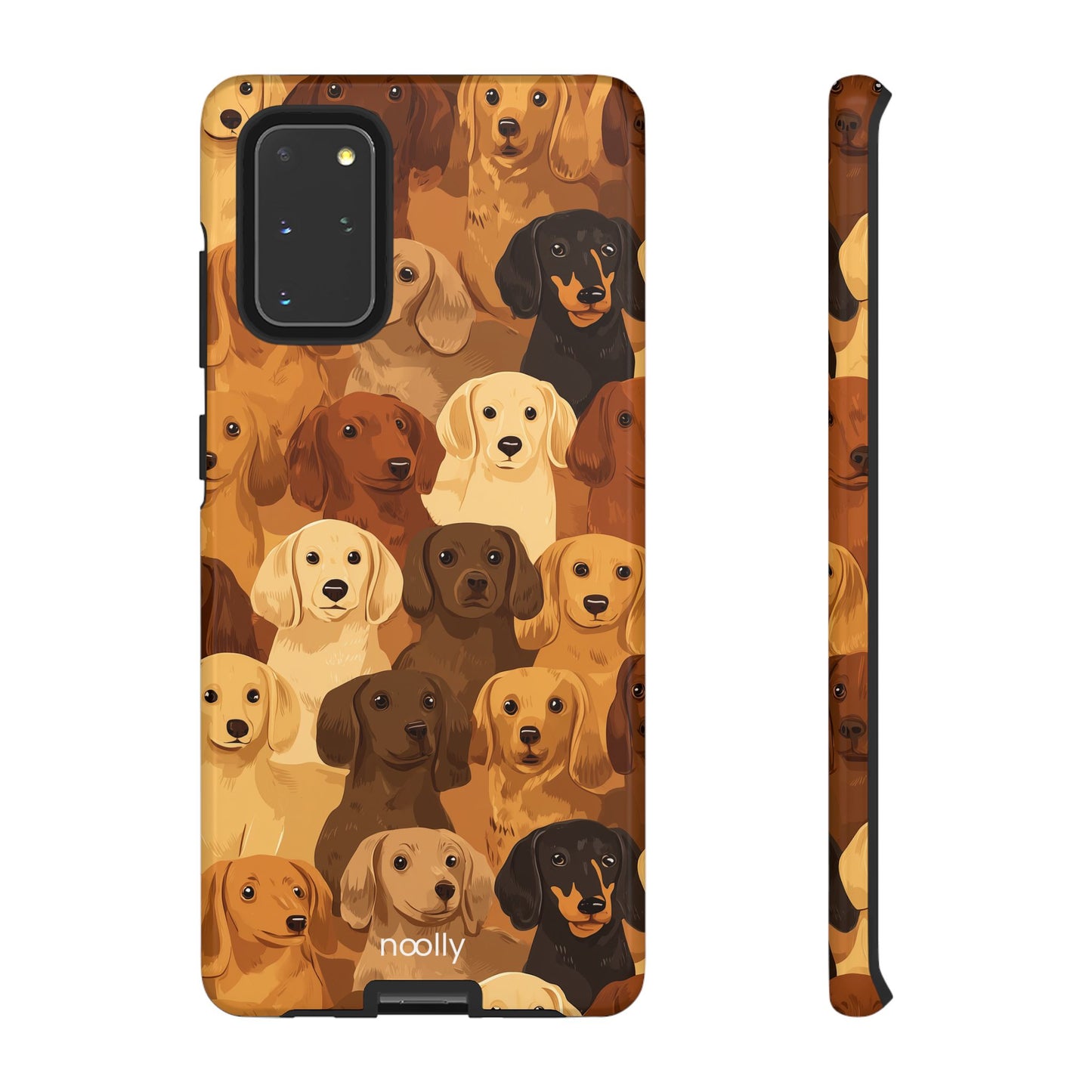 noolly Puppy Parade Dachshund Tough Phone Case