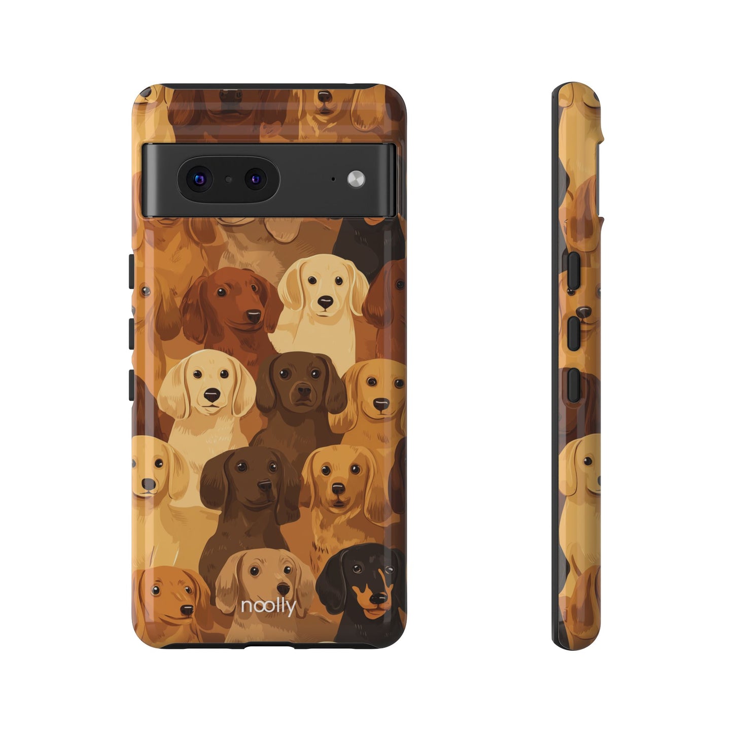 noolly Puppy Parade Dachshund Tough Phone Case