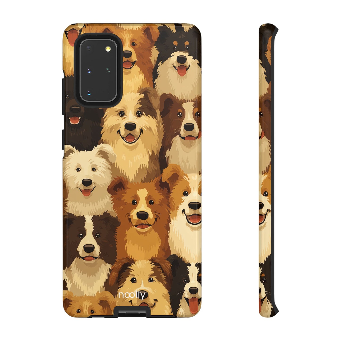 noolly Puppy Parade Border Collie Tough Phone Case