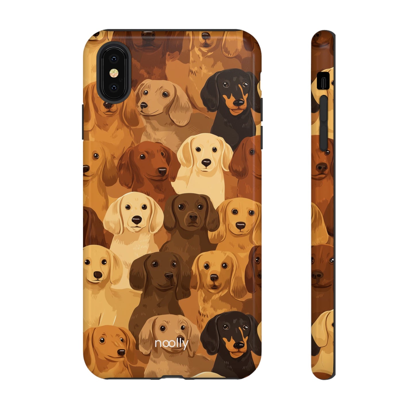 noolly Puppy Parade Dachshund Tough Phone Case