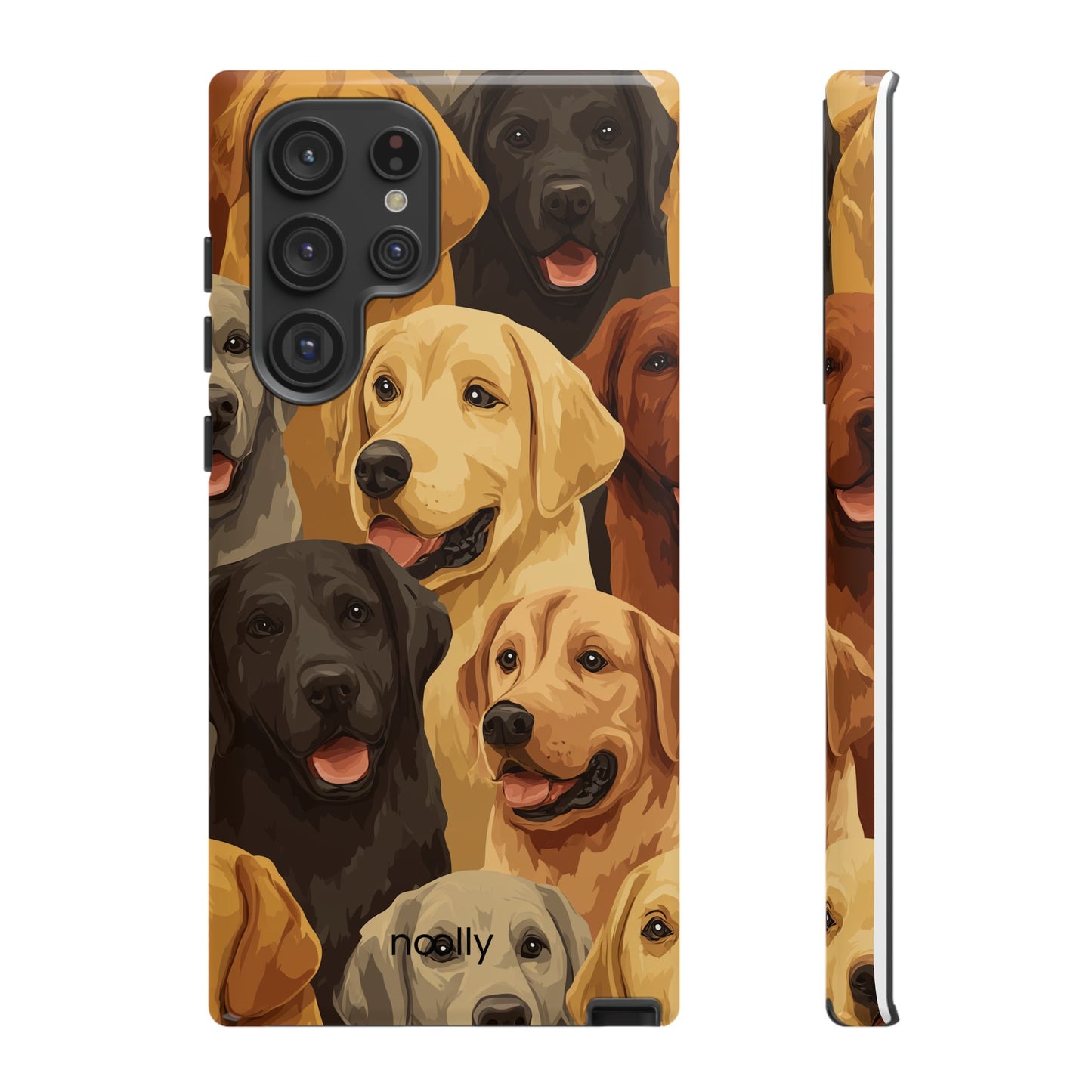 noolly Puppy Parade Labrador Retriever Tough Phone Case