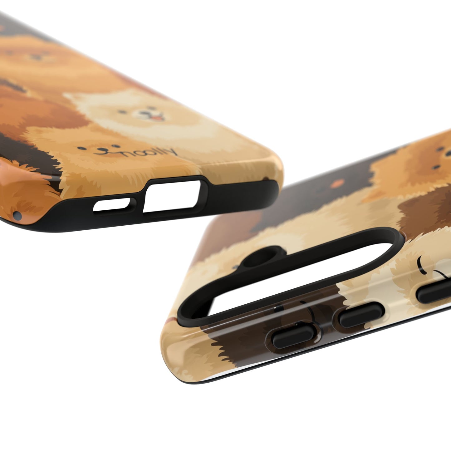 noolly Puppy Parade Pomeranian Tough Phone Case