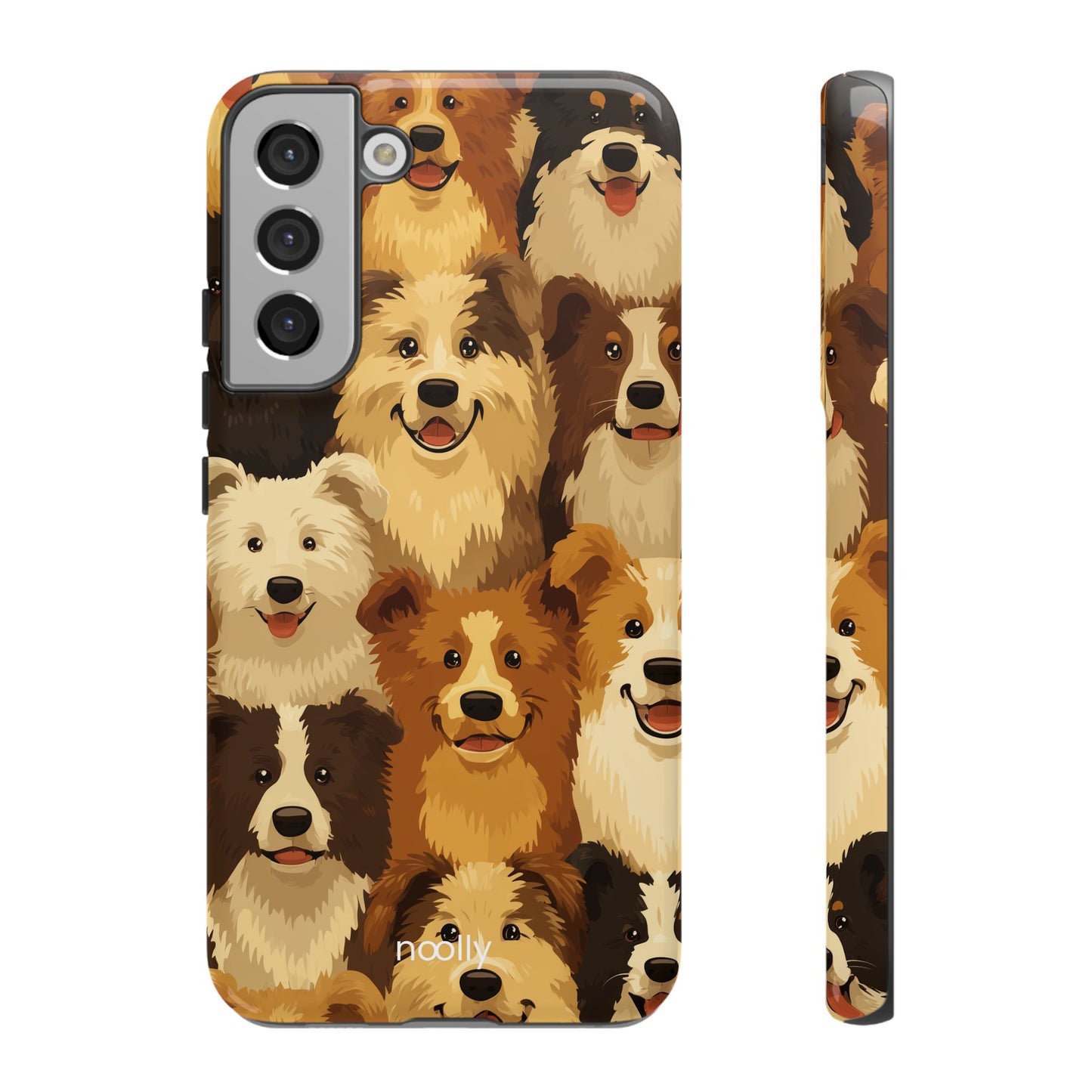 noolly Puppy Parade Border Collie Tough Phone Case