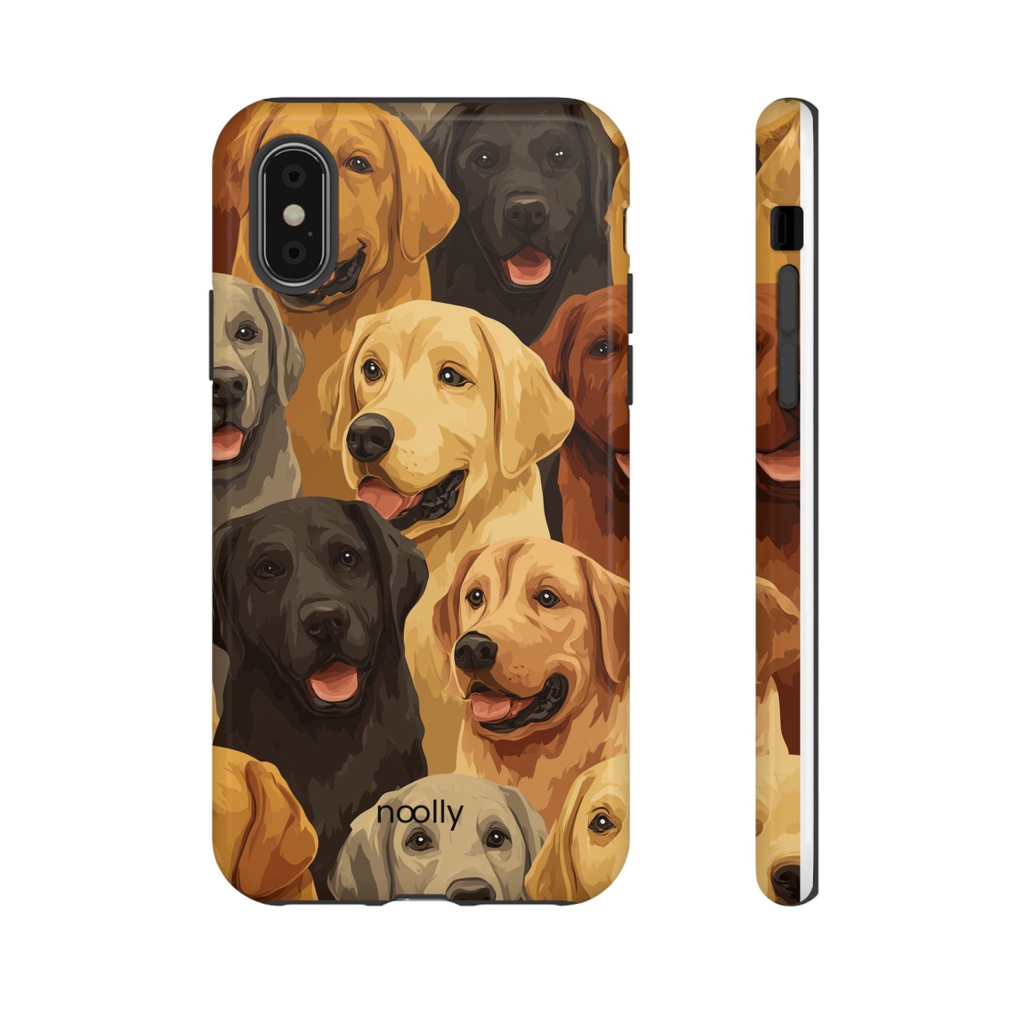noolly Puppy Parade Labrador Retriever Tough Phone Case