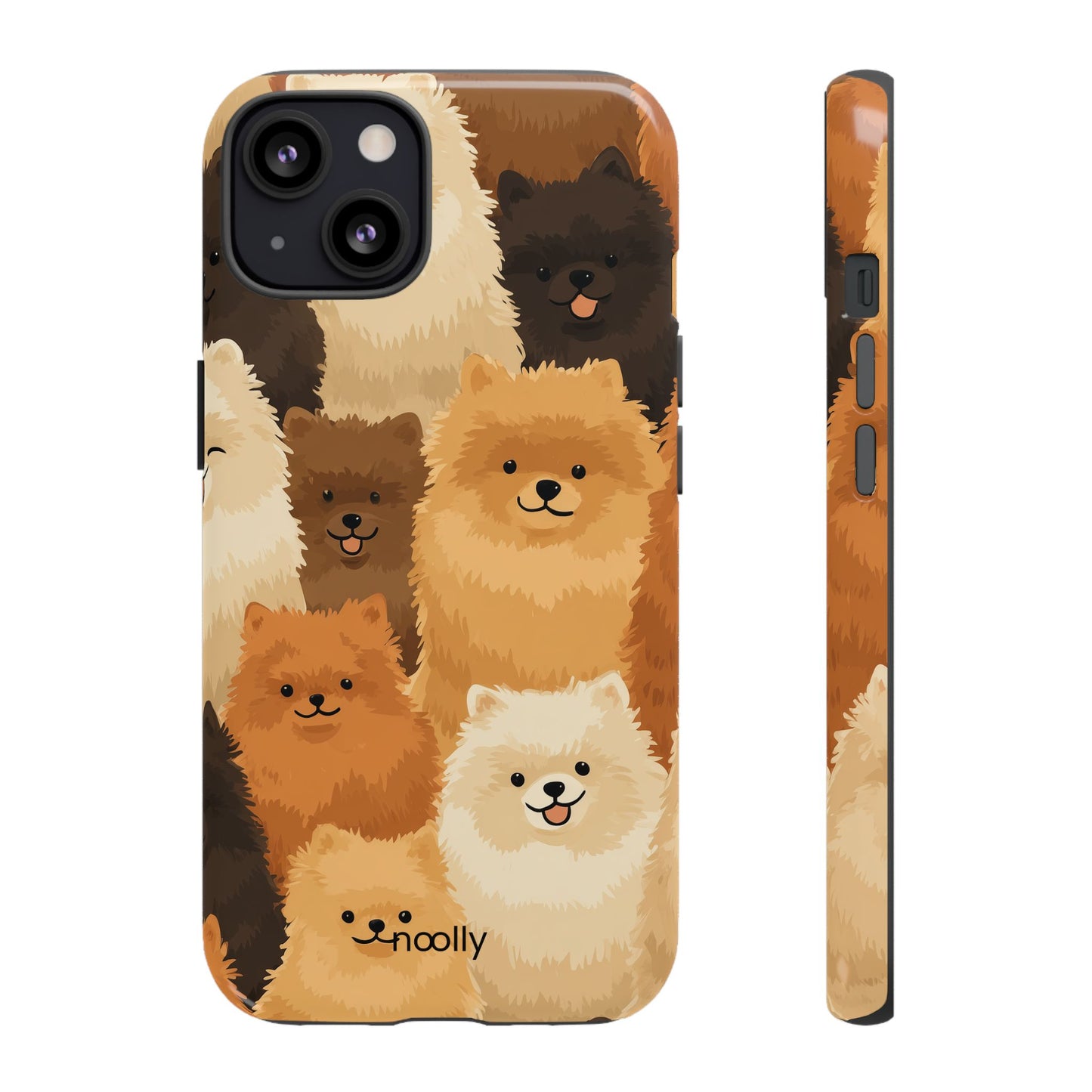 noolly Puppy Parade Pomeranian Tough Phone Case