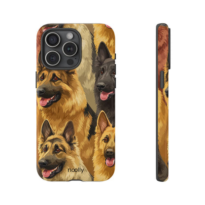 noolly Puppy Parade German Shepherd Tough Phone Case