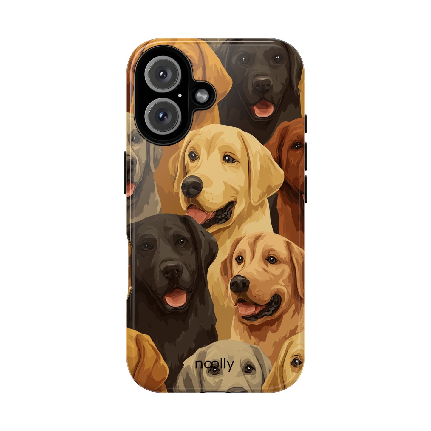 noolly Puppy Parade Labrador Retriever Tough Phone Case