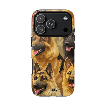 noolly Puppy Parade German Shepherd Tough Phone Case