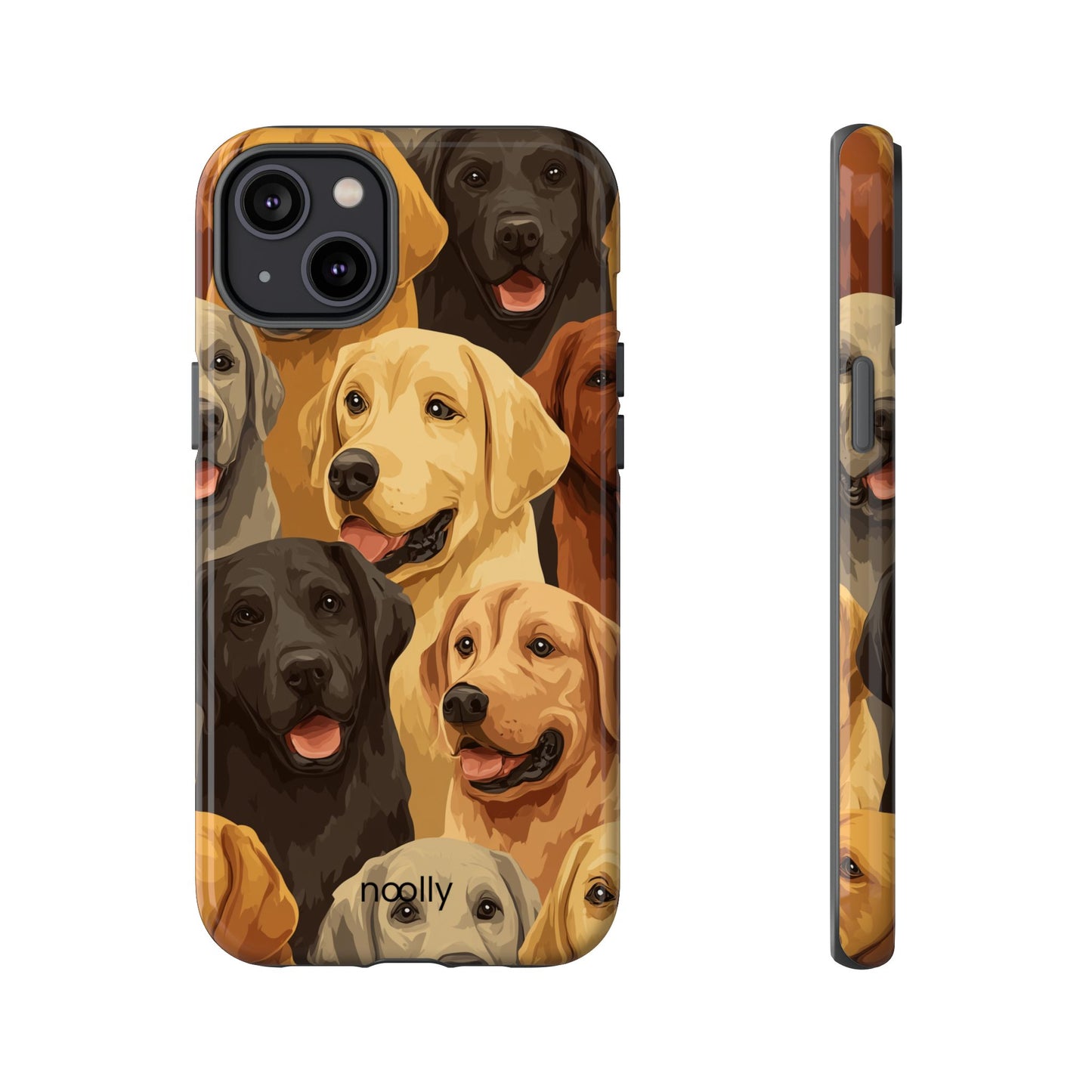 noolly Puppy Parade Labrador Retriever Tough Phone Case