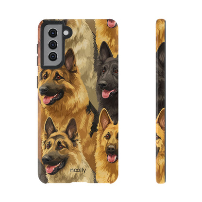 noolly Puppy Parade German Shepherd Tough Phone Case