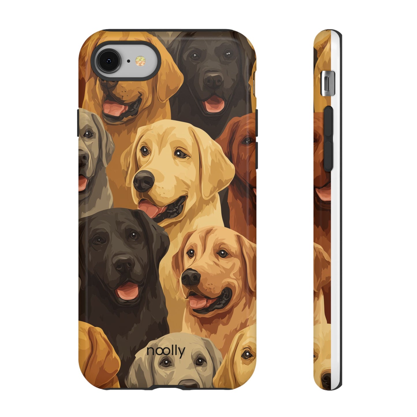 noolly Puppy Parade Labrador Retriever Tough Phone Case
