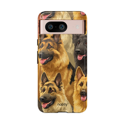 noolly Puppy Parade German Shepherd Tough Phone Case