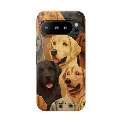 noolly Puppy Parade Labrador Retriever Tough Phone Case