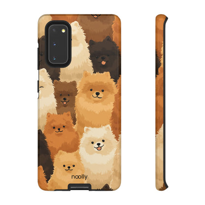 noolly Puppy Parade Pomeranian Tough Phone Case
