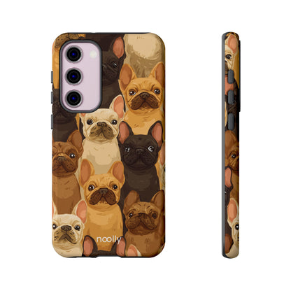 noolly Puppy Parade French Bulldog Tough Phone Case