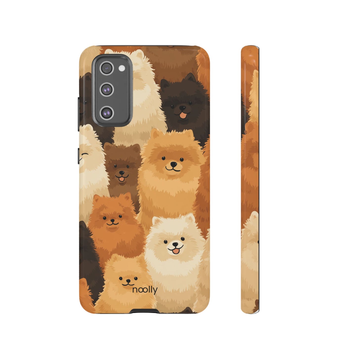 noolly Puppy Parade Pomeranian Tough Phone Case