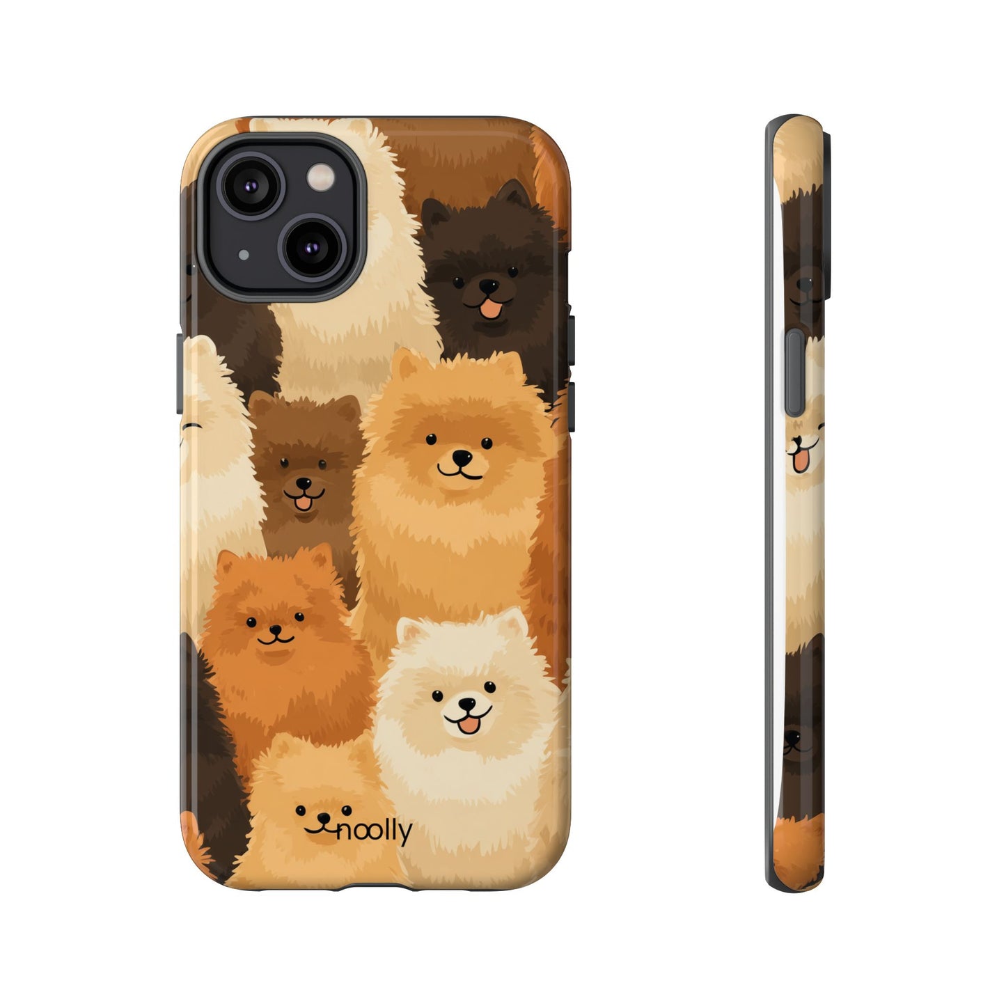 noolly Puppy Parade Pomeranian Tough Phone Case