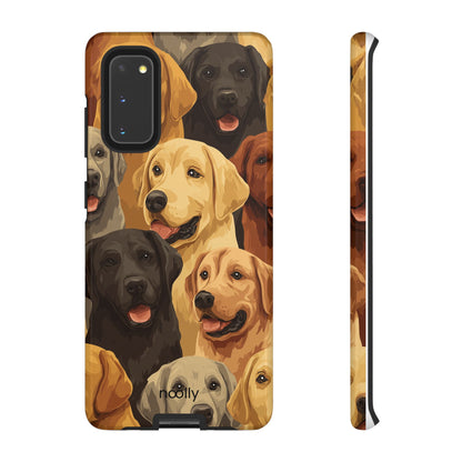 noolly Puppy Parade Labrador Retriever Tough Phone Case