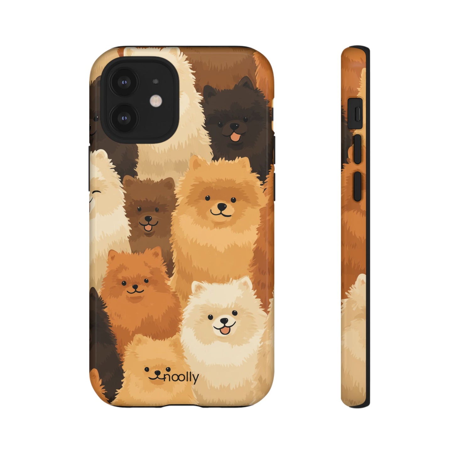 noolly Puppy Parade Pomeranian Tough Phone Case