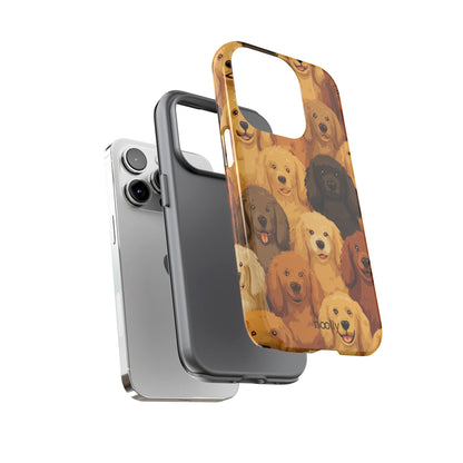 noolly Puppy Parade Cocker Spaniel Tough Phone Case