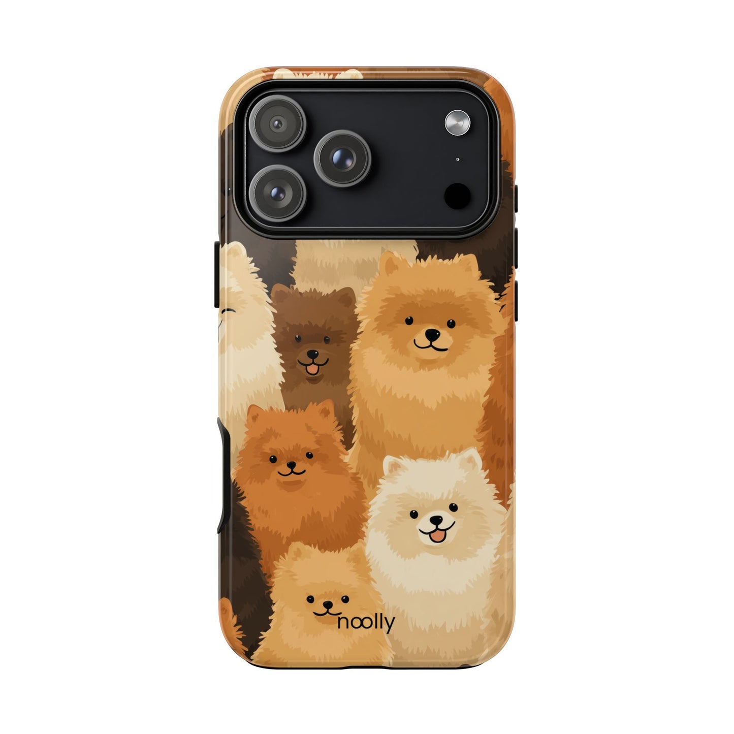 noolly Puppy Parade Pomeranian Tough Phone Case