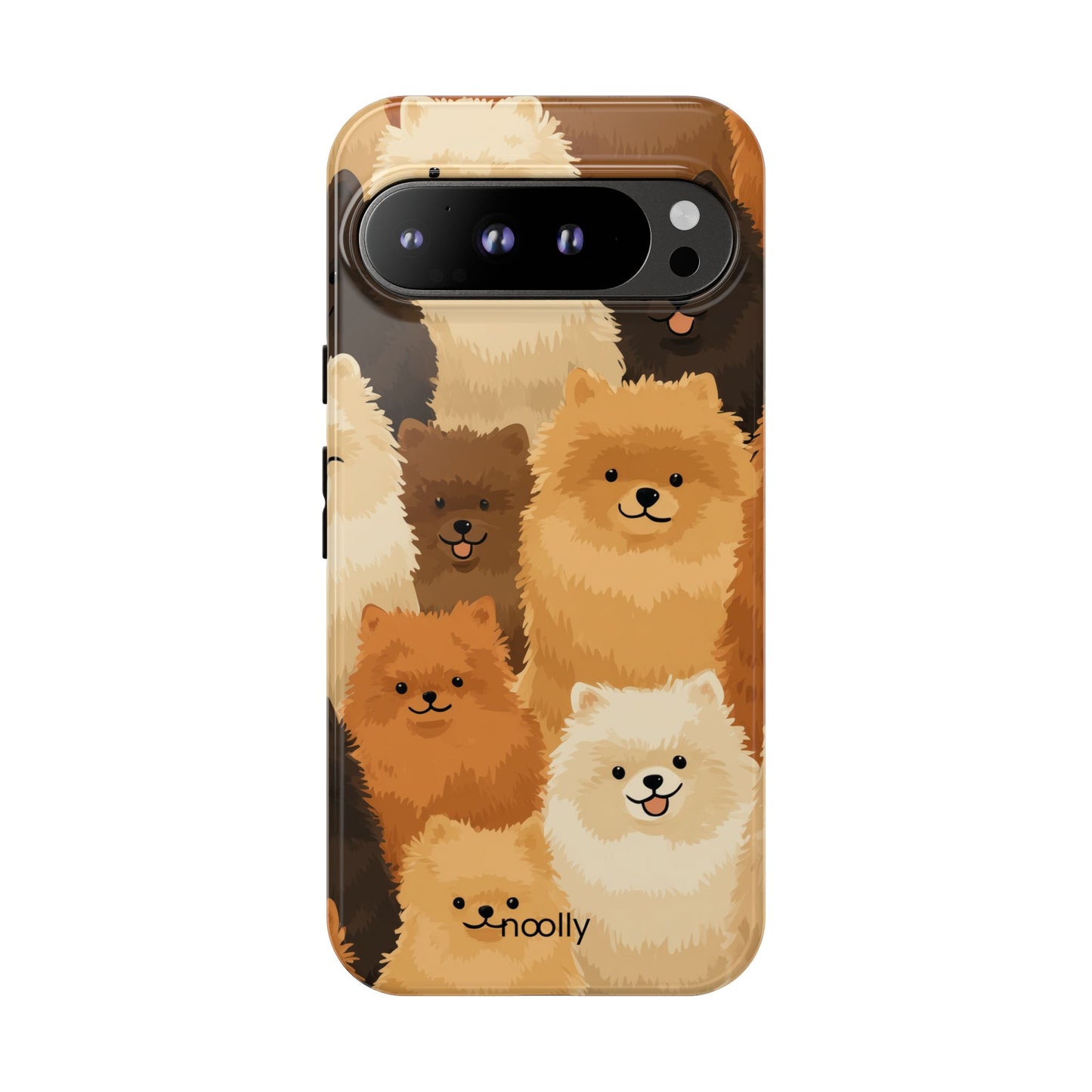 noolly Puppy Parade Pomeranian Tough Phone Case