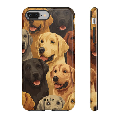 noolly Puppy Parade Labrador Retriever Tough Phone Case