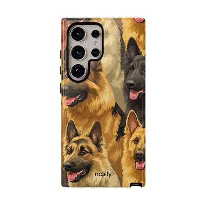 noolly Puppy Parade German Shepherd Tough Phone Case