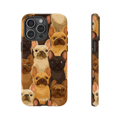 noolly Puppy Parade French Bulldog Tough Phone Case
