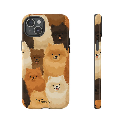 noolly Puppy Parade Pomeranian Tough Phone Case