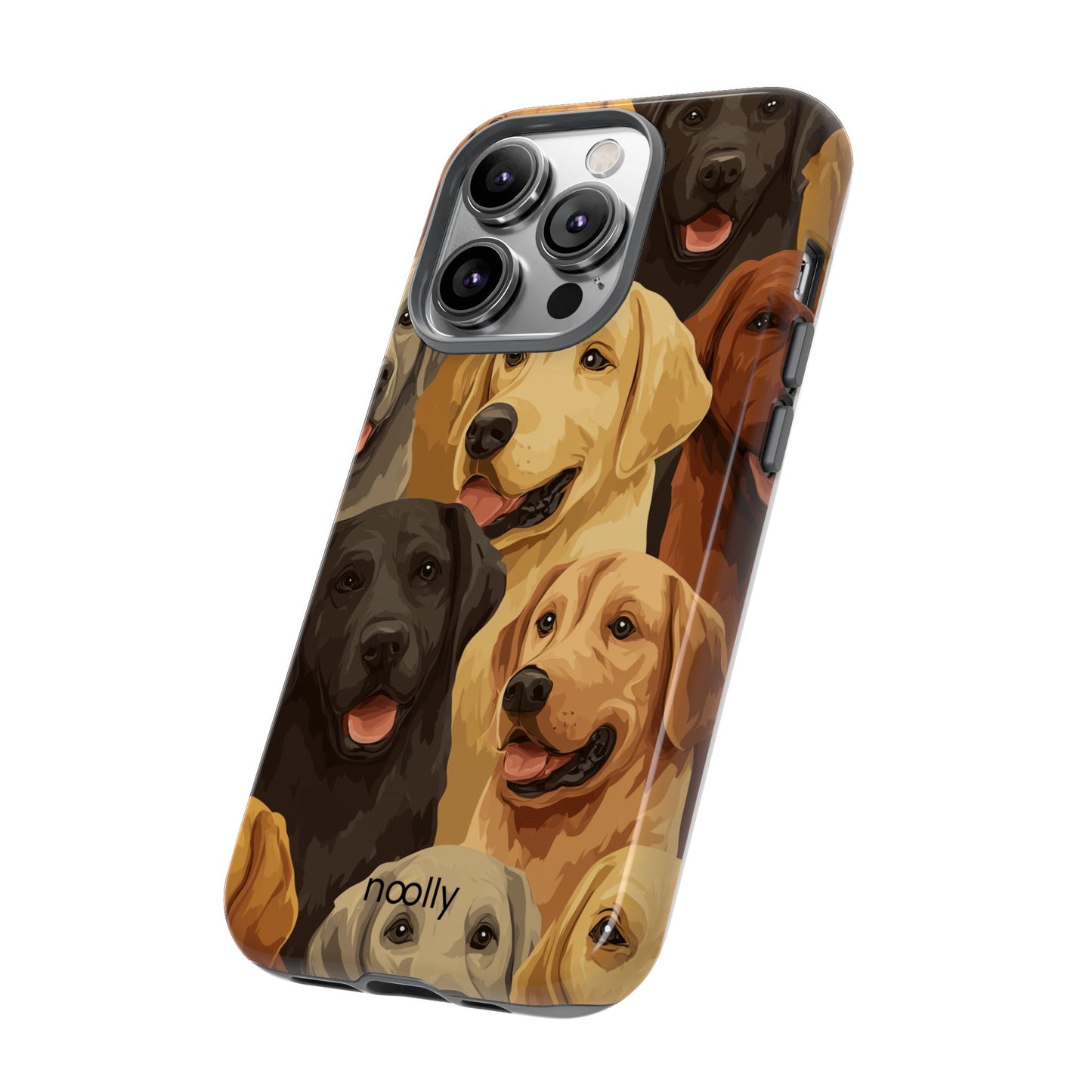 noolly Puppy Parade Labrador Retriever Tough Phone Case