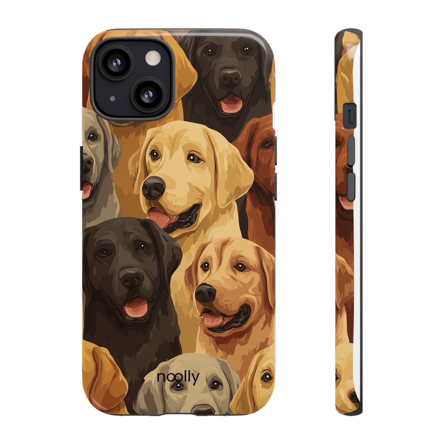 noolly Puppy Parade Labrador Retriever Tough Phone Case