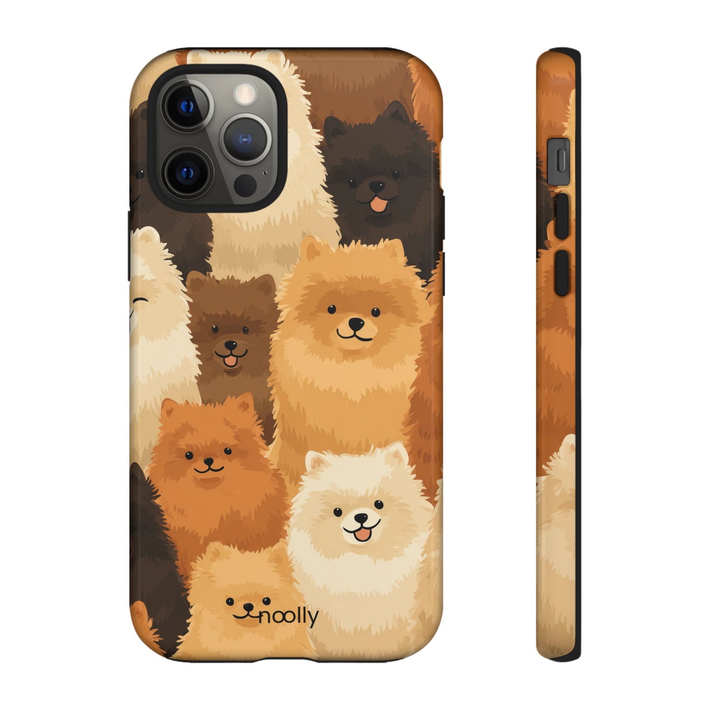 noolly Puppy Parade Pomeranian Tough Phone Case