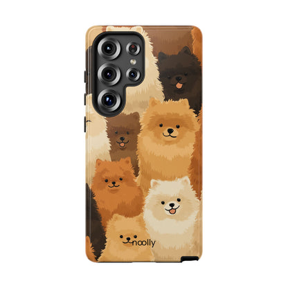 noolly Puppy Parade Pomeranian Tough Phone Case