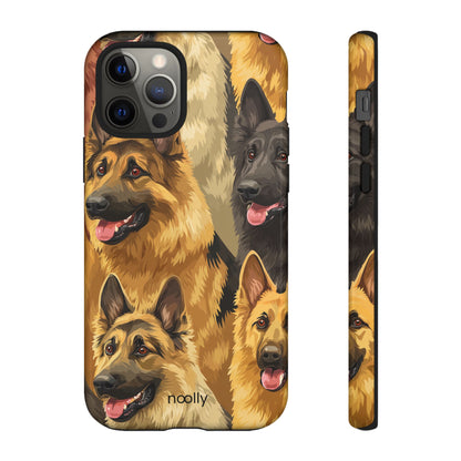 noolly Puppy Parade German Shepherd Tough Phone Case