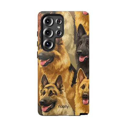 noolly Puppy Parade German Shepherd Tough Phone Case