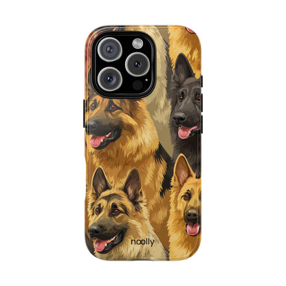 noolly Puppy Parade German Shepherd Tough Phone Case