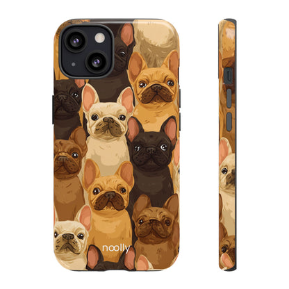 noolly Puppy Parade French Bulldog Tough Phone Case