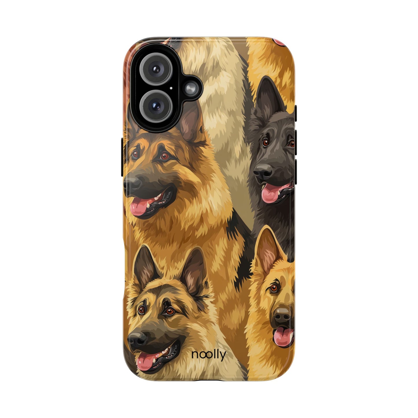 noolly Puppy Parade German Shepherd Tough Phone Case