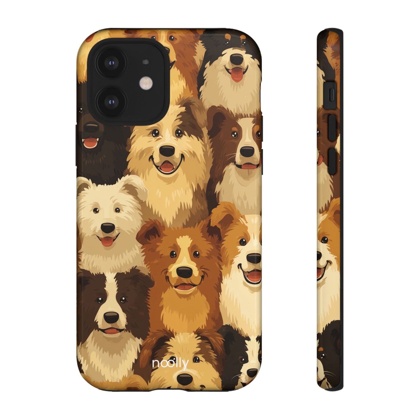 noolly Puppy Parade Border Collie Tough Phone Case