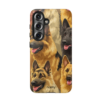 noolly Puppy Parade German Shepherd Tough Phone Case