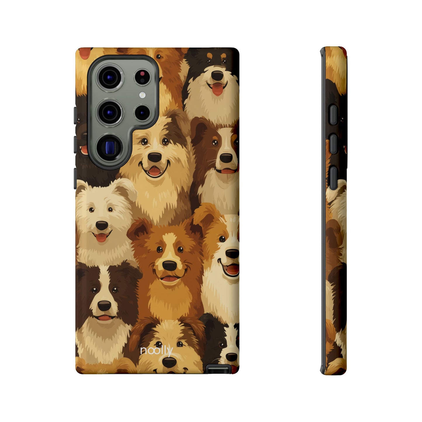noolly Puppy Parade Border Collie Tough Phone Case